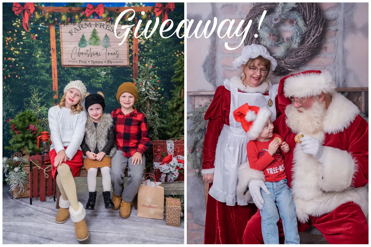 It's GIVEAWAY Time! We are giving away ONE of our Christmas sessions! Winner picks Christmas themed or Santa Mini!! Here's how to enter! Winner will be announced this weekend either Friday or Saturday.
πβ β β β β β β β β β β β β β β β ββββββββ
1. Follow @StaceyHansenPhotoββββββββ
πβ β β ββββββββ
2. Tag a friend, or two, or three. All separate comments. Each comment is an entry.β ββ
π
Simple Right? We love giving away one of our Themed Mini Sessions and I forgot the last couple!! Session will be good for 1 immediate family or kids of the same family for our Current Mini Set up in our studio (as pictured). limited session date options. If you've already paid for a session, you'll be credited that amount for a future session or refunded.