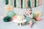 She absolutely owned her cake smash session! 💚🎂

Some little ones dive right in... others take a minute to investigate every crumb. This sweet girl did a little bit of both, and those tiny frosting-covered fingers, messy toes, and curious expressions made for the cutest memories.

One year is such a fun milestone. They're full of personality, discovering the world around them, and never afraid to get a little messy along the way. I love capturing every giggle, every bite, and every tiny detail that you'll want to remember forever.

Happy FIRST Birthday this year, sweet girl! 💕

#staceyhansenphotography #cakesmashphotographer #cachevalleyphotographer #firstbirthdayphotos #utahfamilyphotographer